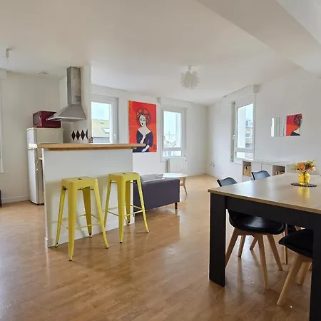 شقة Le Voyageur Coucher De Soleil Vue Berck